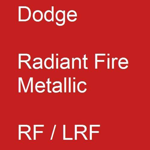 Dodge, Radiant Fire Metallic, RF / LRF.